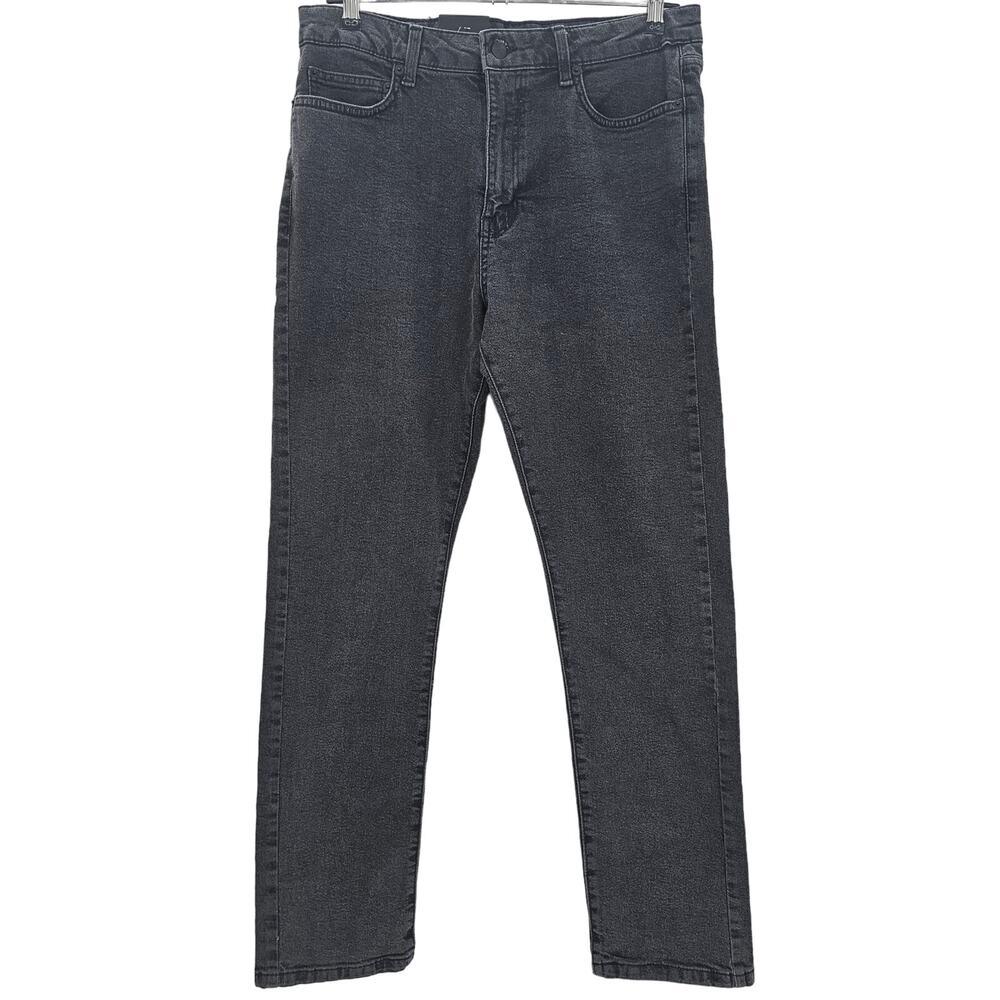 Kenneth Cole Mens size 32/30 Slim Fit Low Rise Stretch Denim Jeans Black NEW